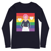 Queer Love Is Love Is Love Unisex Long Sleeve T-Shirt